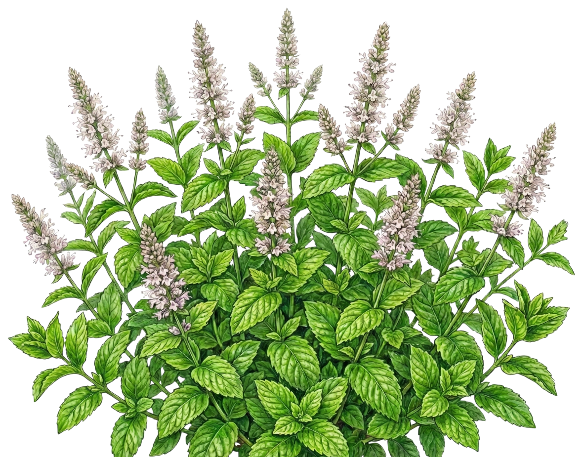 Мята колосистая (зеленая) 
