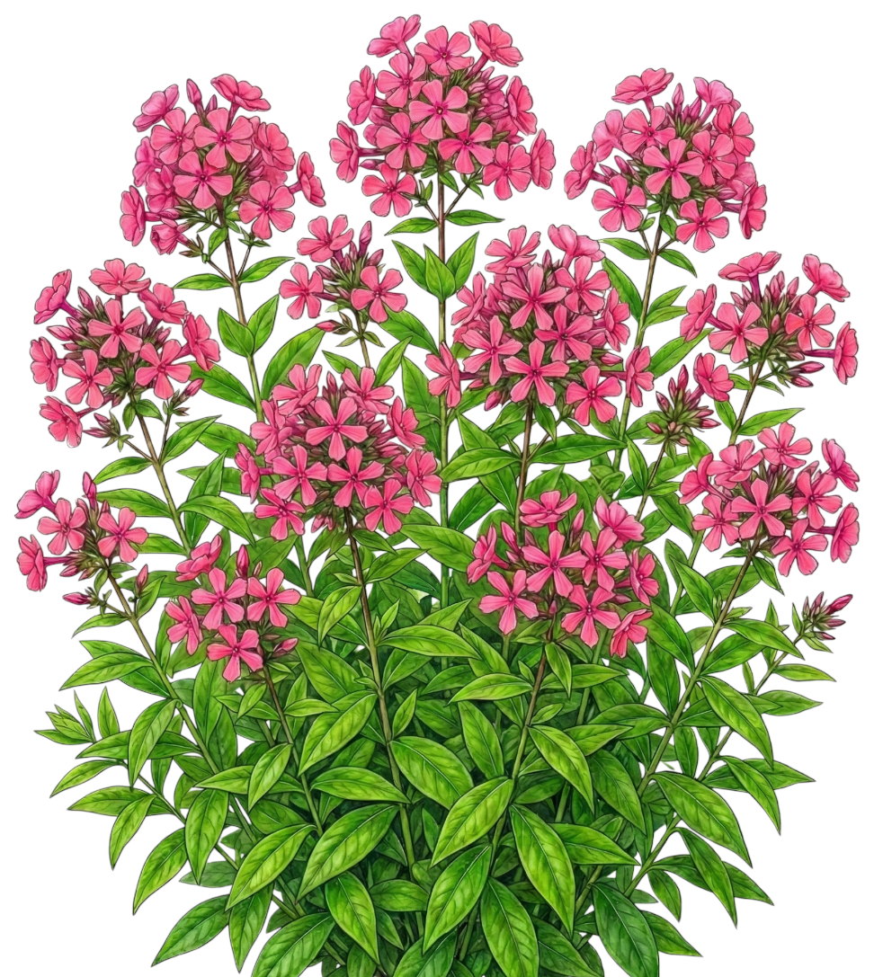Флокс метельчатый 