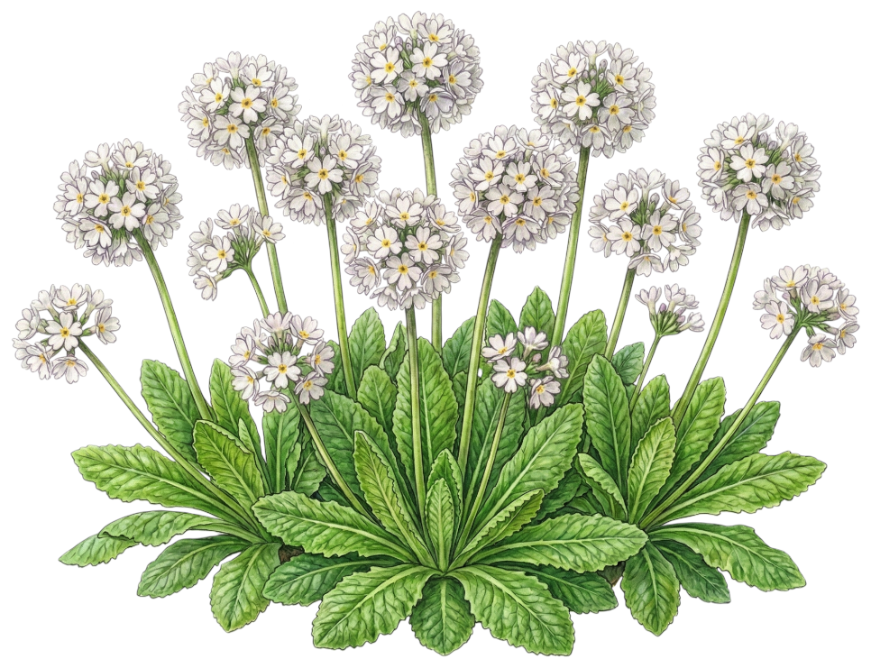 Примула мелкозубчатая 