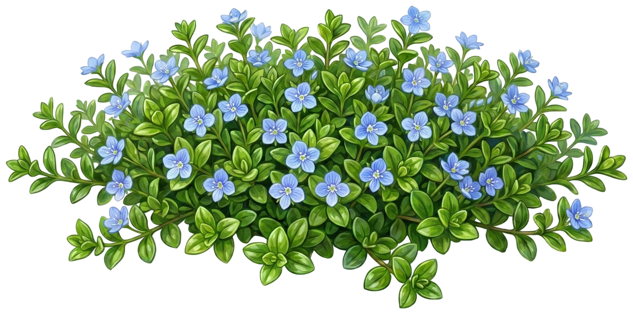 Вероника колосистая 