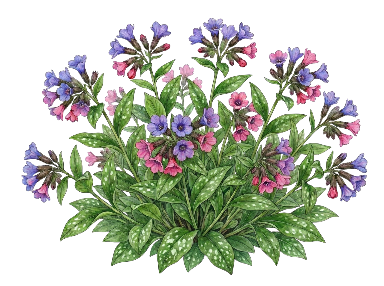 Медуница гибридная 