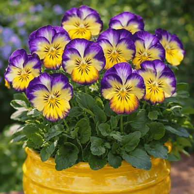 Виола "Penny Primrose Picotee"